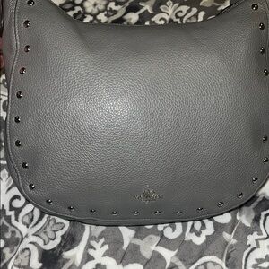 Coach Gray Leather Women's Bag